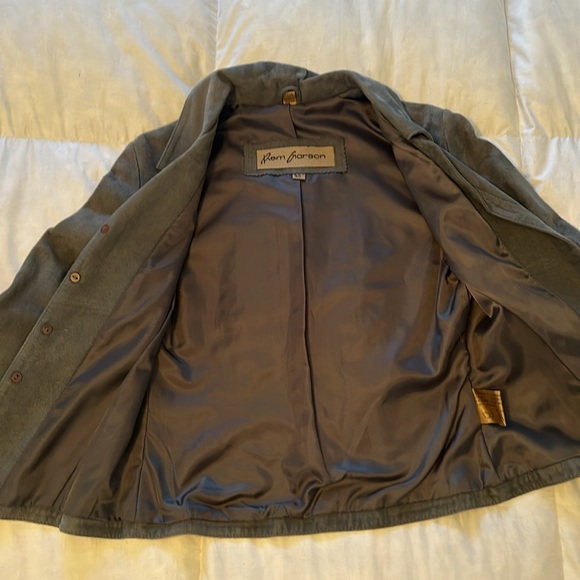 Rem Garson Suade Leather Jacket sz XS - Picture 3 of 4